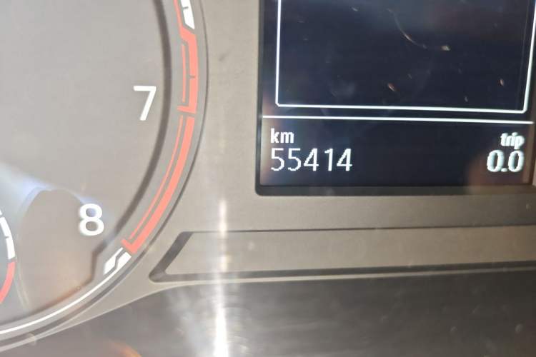 Used Volkswagen Polo 2019 Plus 1.5L Automatic Panoramic Enjoyment Edition Odometer Close Up