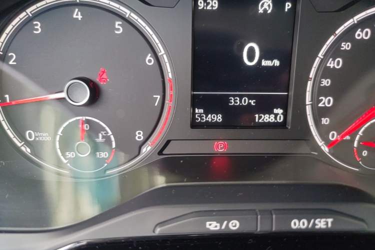 Used Volkswagen Polo 2019 Plus 1.5L Automatic Colorful Technology Edition Odometer Close Up