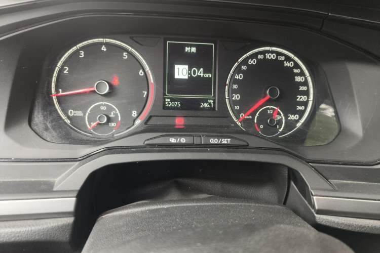 Used Volkswagen Polo 2019 Plus 1.5L Manual Panoramic Enjoyment Edition Odometer Close Up