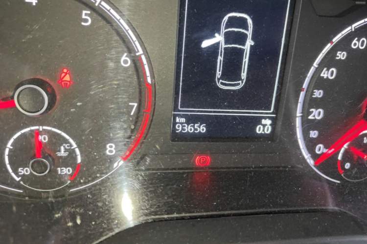 Used Volkswagen Polo 2019 Plus 1.5L Automatic Colorful Technology Edition Odometer Close Up