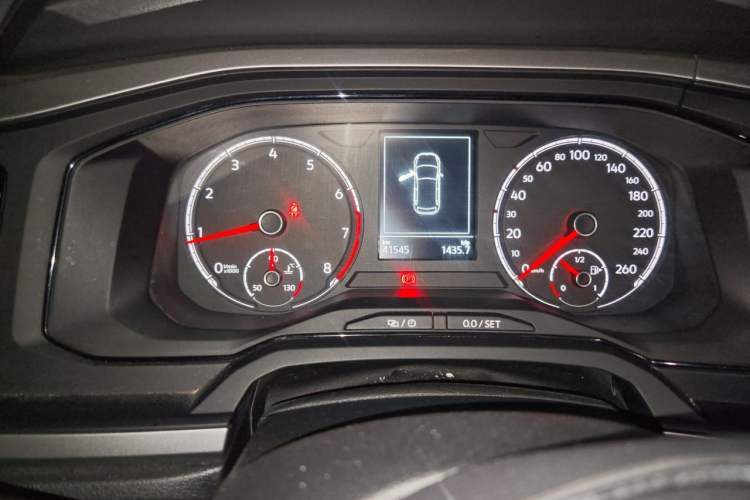 Used Volkswagen Polo 2019 Plus 1.5L Automatic Colorful Technology Edition Odometer Close Up