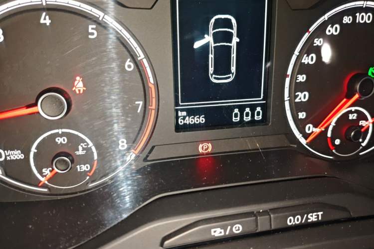 Used Volkswagen Polo 2019 Plus 1.5L Automatic Panoramic Enjoyment Edition Odometer Close Up