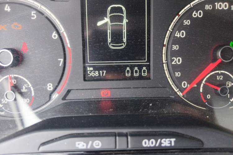 Used Volkswagen Polo 2019 Plus 1.5L Automatic Panoramic Enjoyment Edition Odometer Close Up