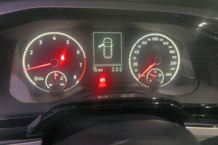 Used Volkswagen Polo 2019 Plus 1.5L Automatic Colorful Technology Edition Odometer Close Up