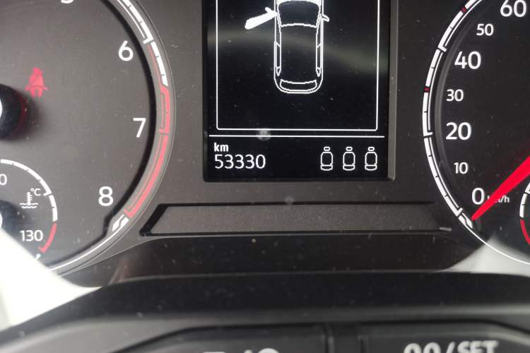 Used Volkswagen Polo 2019 Plus 1.5L Automatic Colorful Technology Edition Odometer Close Up