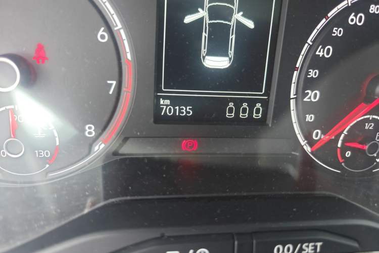 Used Volkswagen Polo 2019 Plus 1.5L Automatic Colorful Technology Edition Odometer Close Up