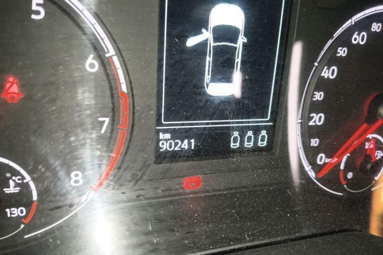Used Volkswagen Polo 2019 Plus 1.5L Automatic Panoramic Enjoyment Edition Odometer Close Up