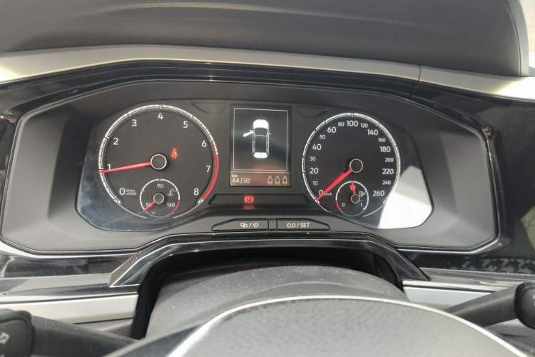 Used Volkswagen Polo 2019 Plus 1.5L Automatic Colorful Technology Edition Odometer Close Up