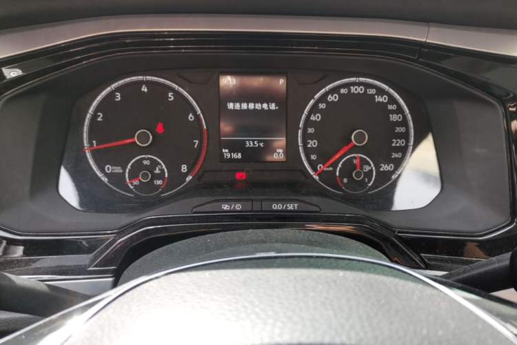 Used Volkswagen Polo 2019 Plus 1.5L Automatic Colorful Technology Edition Odometer Close Up