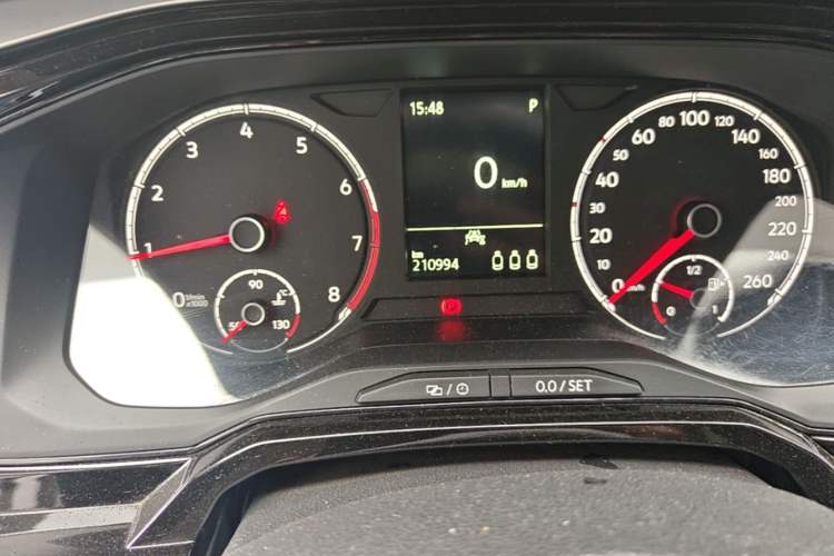 Used Volkswagen Polo 2019 Plus 1.5L Automatic Colorful Technology Edition Odometer Close Up