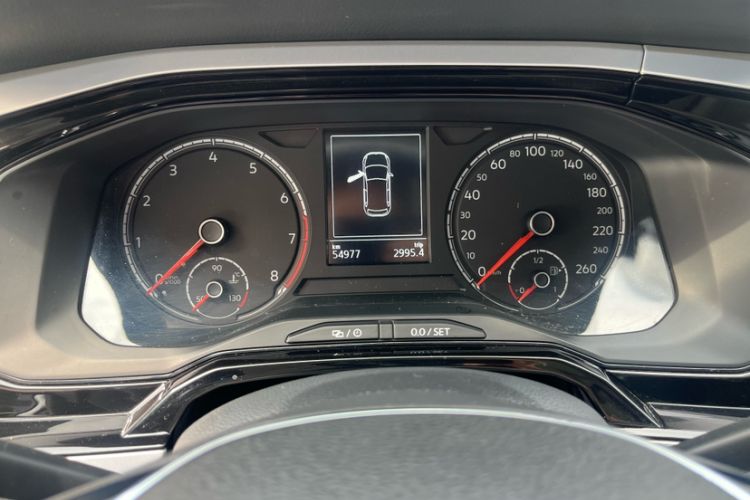 Used Volkswagen Polo 2019 Plus 1.5L Automatic Colorful Technology Edition Odometer Close Up