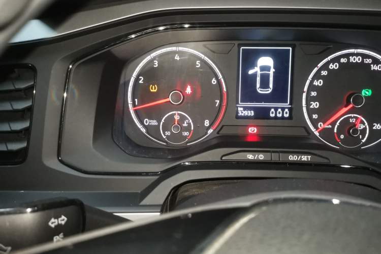 Used Volkswagen Polo 2019 Plus 1.5L Automatic Panoramic Enjoyment Edition Odometer Close Up