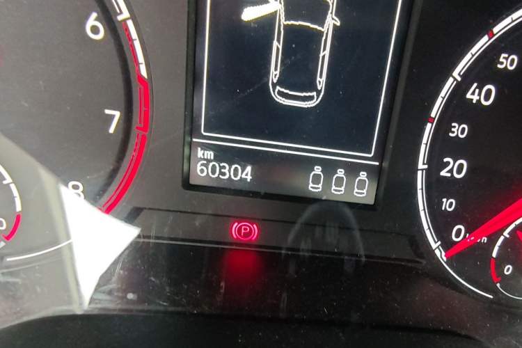 Used Volkswagen Polo 2019 Plus 1.5L Automatic Colorful Technology Edition Odometer Close Up