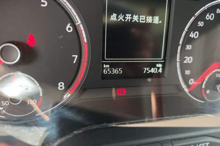 Used Volkswagen Polo 2019 Plus 1.5L Automatic Panoramic Enjoyment Edition Odometer Close Up