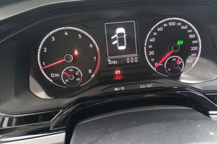 Used Volkswagen Polo 2019 Plus 1.5L Automatic Colorful Technology Edition Odometer Close Up