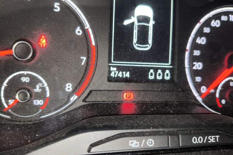 Used Volkswagen Polo 2019 Plus 1.5L Automatic Panoramic Enjoyment Edition Odometer Close Up