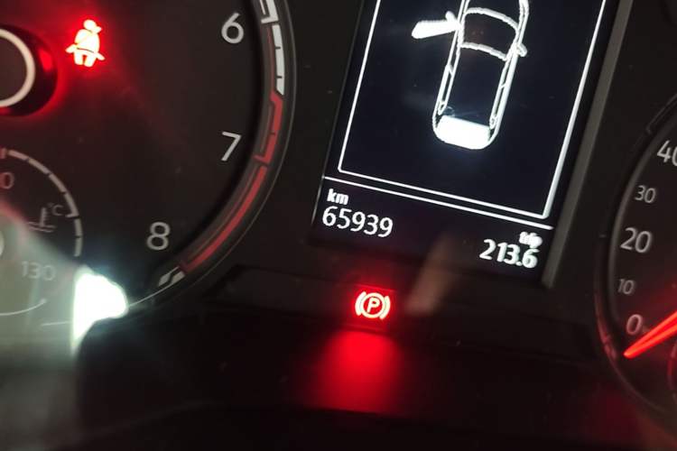Used Volkswagen Polo 2019 Plus 1.5L Automatic Colorful Technology Edition Odometer Close Up