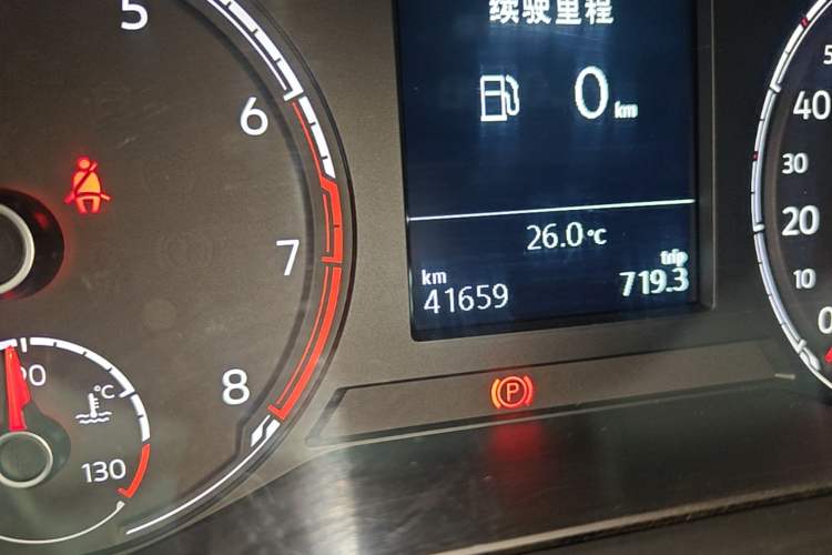 Used Volkswagen Polo 2019 Plus 1.5L Automatic Panoramic Enjoyment Edition Odometer Close Up