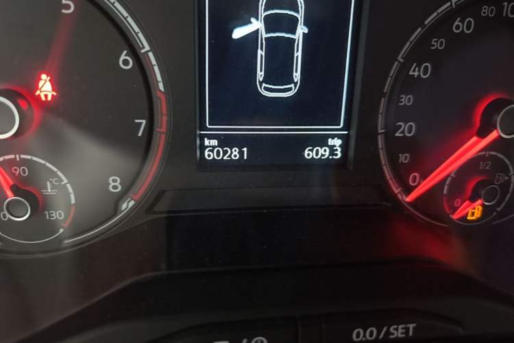 Used Volkswagen Polo 2019 Plus 1.5L Automatic Colorful Technology Edition Odometer Close Up