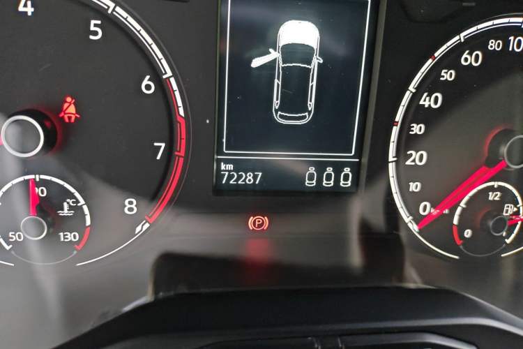 Used Volkswagen Polo 2019 Plus 1.5L Automatic Panoramic Enjoyment Edition Odometer Close Up