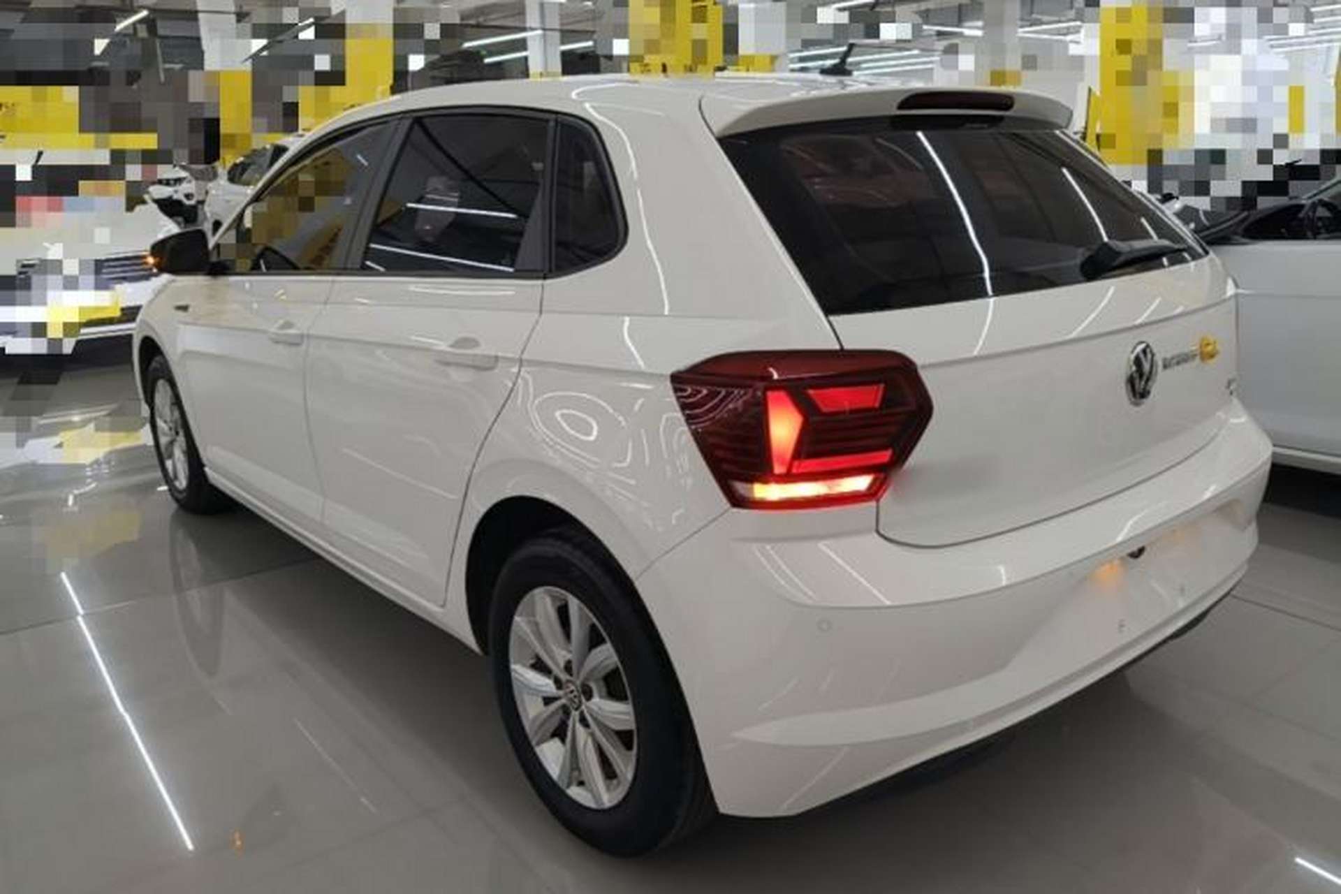 Used Volkswagen Polo 2019 Plus 1.5L Automatic Colorful Technology Edition Rear Left 45 Deg