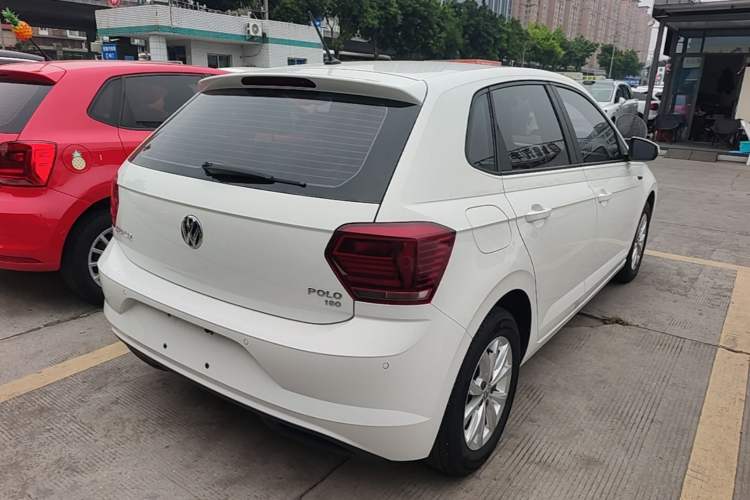 Used Volkswagen Polo 2019 Plus 1.5L Automatic Colorful Technology Edition Rear Right 45 Deg