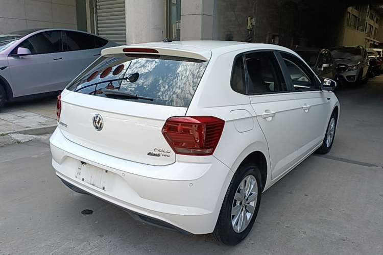 Used Volkswagen Polo 2019 Plus 1.5L Automatic Colorful Technology Edition Rear Right 45 Deg