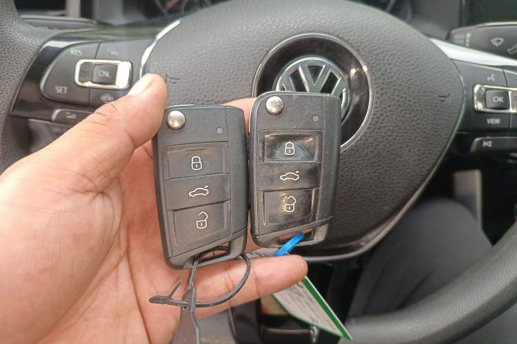 Used Volkswagen Polo 2019 Plus 1.5L Automatic Colorful Technology Edition Vehicle Key