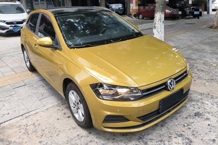 Used Volkswagen Polo 2019 Plus 1.5L Automatic Panoramic Enjoyment Edition Front Right 45 Deg