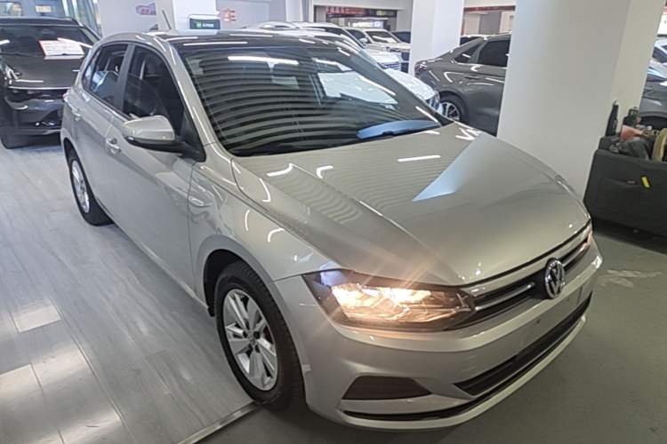 Used Volkswagen Polo 2019 Plus 1.5L Automatic Panoramic Enjoyment Edition Front Right 45 Deg