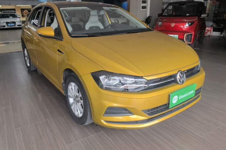 Used Volkswagen Polo 2019 Plus 1.5L Automatic Colorful Technology Edition Front Right 45 Deg