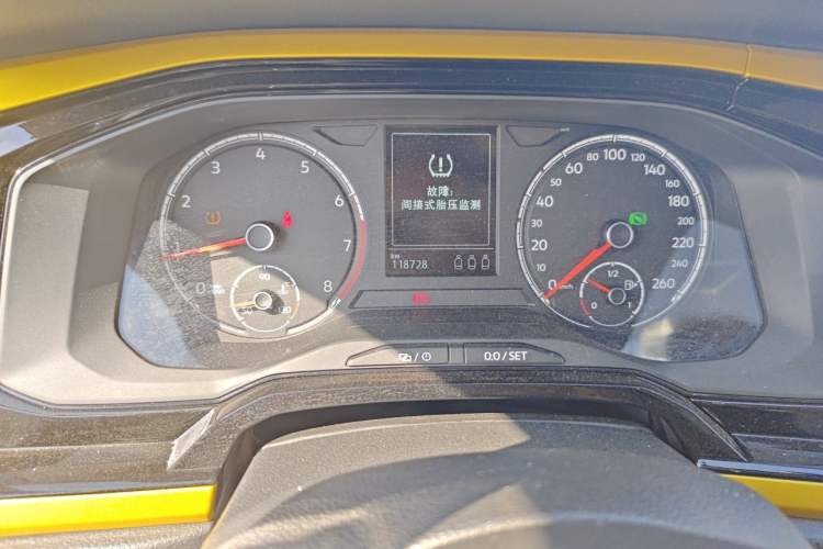 Used Volkswagen Polo 2019 Plus 1.5L Automatic Colorful Technology Edition Odometer Close Up