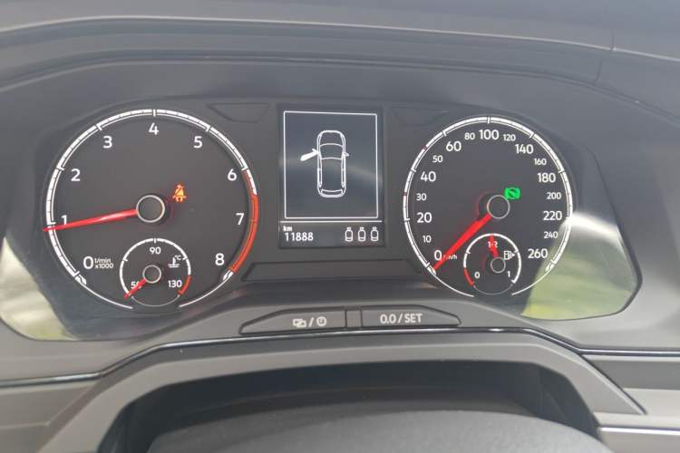 Used Volkswagen Polo 2019 Plus 1.5L Automatic Panoramic Enjoyment Edition Odometer Close Up