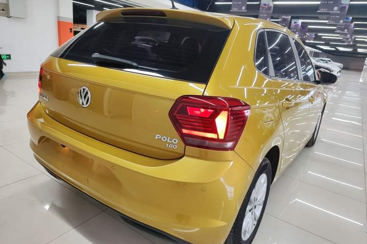 Used Volkswagen Polo 2019 Plus 1.5L Automatic Colorful Technology Edition Rear Right 45 Deg