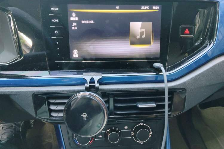 Used Volkswagen Polo 2021 Plus 1.5L Automatic Colorful Tech Edition Audio And AC Panel