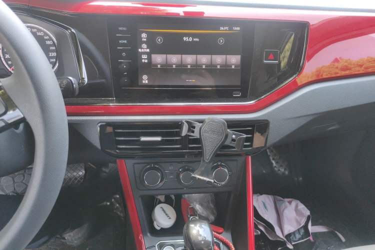 Used Volkswagen Polo 2021 Plus 1.5L Automatic Colorful Tech Edition Audio And AC Panel
