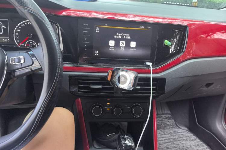 Used Volkswagen Polo 2021 Plus 1.5L Automatic Colorful Tech Edition Audio And AC Panel