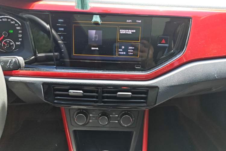 Used Volkswagen Polo 2021 Plus 1.5L Automatic Colorful Tech Edition Audio And AC Panel