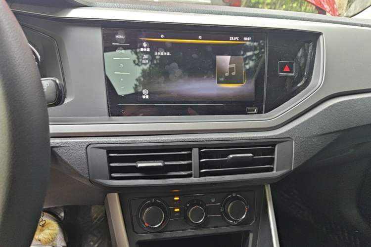 Used Volkswagen Polo 2021 Plus 1.5L Automatic Panoramic Enjoyment Edition Audio And AC Panel
