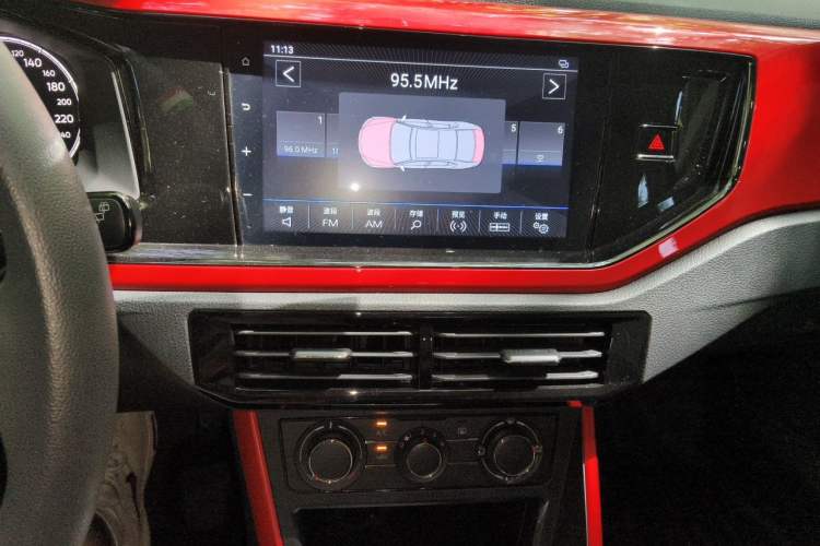 Used Volkswagen Polo 2021 Plus 1.5L Automatic Colorful Tech Edition Audio And AC Panel