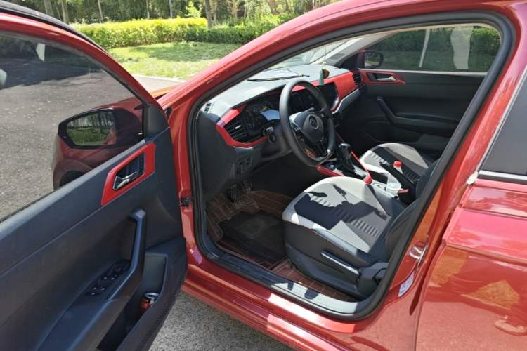Used Volkswagen Polo 2021 Plus 1.5L Automatic Colorful Tech Edition Driver Seat