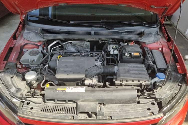 Used Volkswagen Polo 2021 Plus 1.5L Automatic Colorful Tech Edition Engine Bay