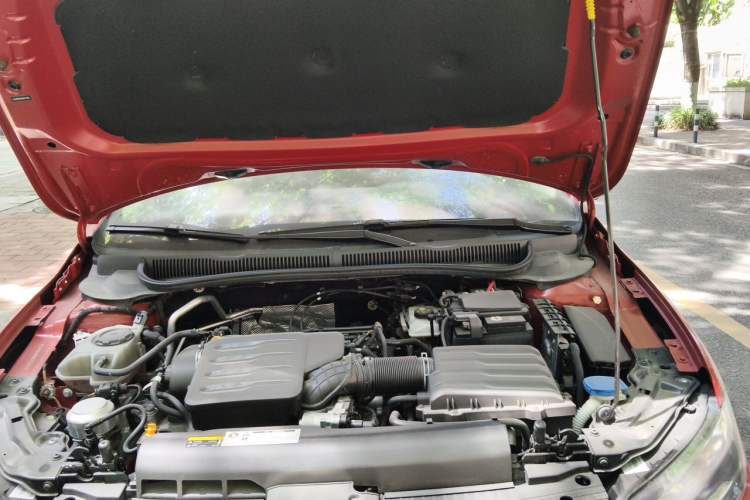 Used Volkswagen Polo 2021 Plus 1.5L Automatic Colorful Tech Edition Engine Bay