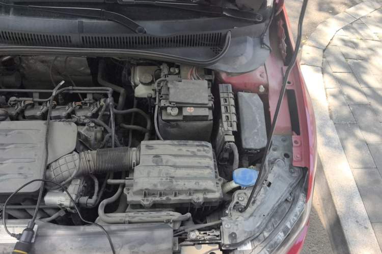 Used Volkswagen Polo 2021 Plus 1.5L Automatic Colorful Tech Edition Engine Bay Left