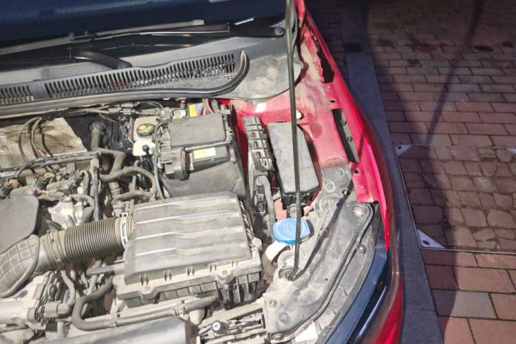 Used Volkswagen Polo 2021 Plus 1.5L Automatic Colorful Tech Edition Engine Bay Left