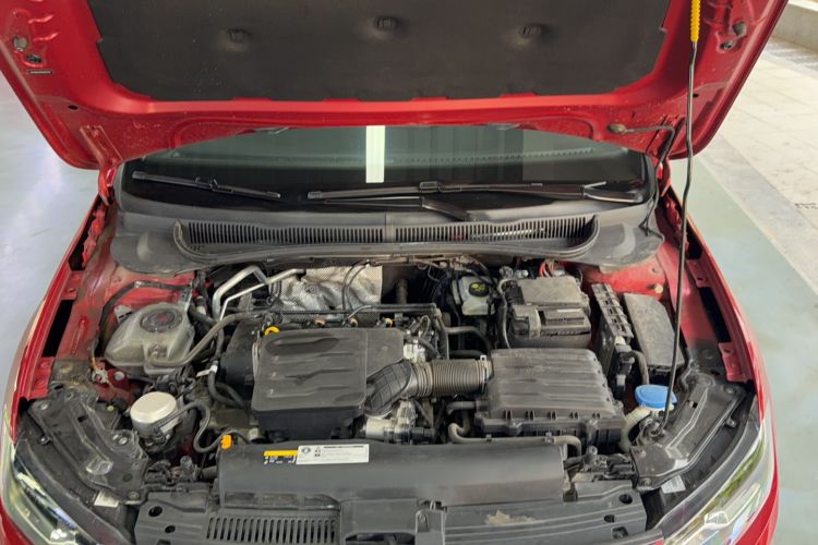 Used Volkswagen Polo 2021 Plus 1.5L Automatic Colorful Tech Edition Engine Bay