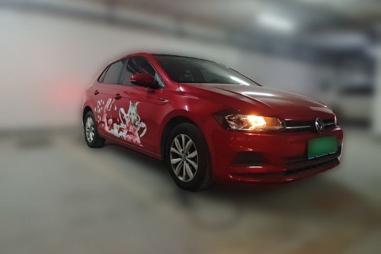 Used Volkswagen Polo 2021 Plus 1.5L Automatic Colorful Tech Edition Front Right 45 Deg