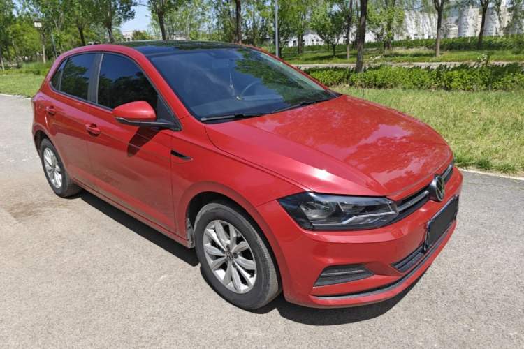 Used Volkswagen Polo 2021 Plus 1.5L Automatic Colorful Tech Edition Front Right 45 Deg