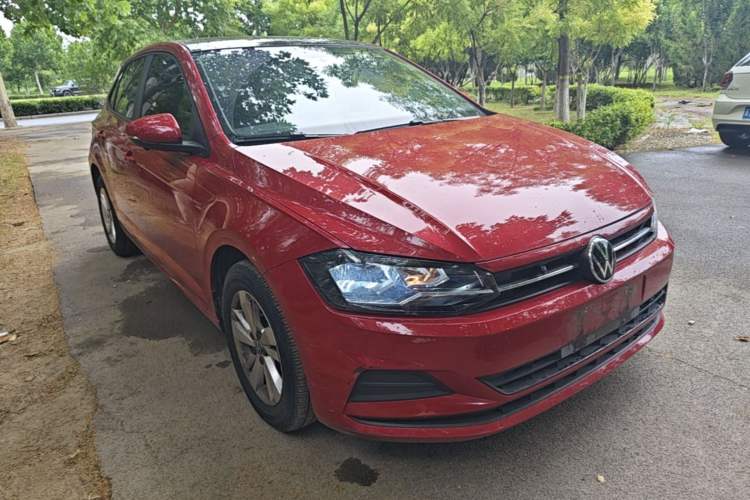 Used Volkswagen Polo 2021 Plus 1.5L Automatic Panoramic Enjoyment Edition Front Right 45 Deg