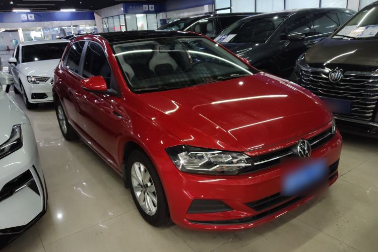 Used Volkswagen Polo 2021 Plus 1.5L Automatic Colorful Tech Edition Front Right 45 Deg